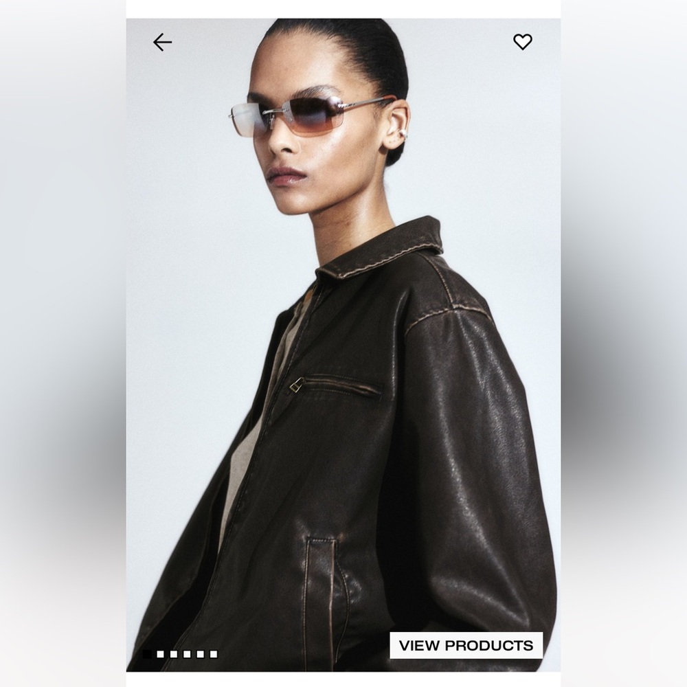 Coated jacket from H&M